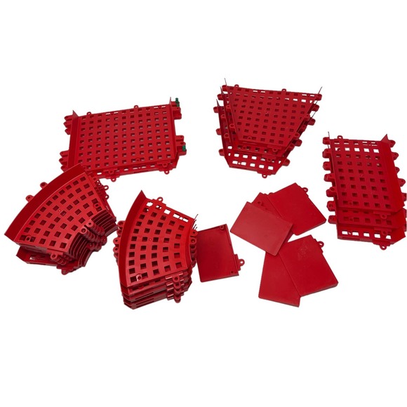 K'NEX Finish‎ Line Building Set Mario Kart Wii Red Track 25 Pieces Replacement - Picture 1 of 6